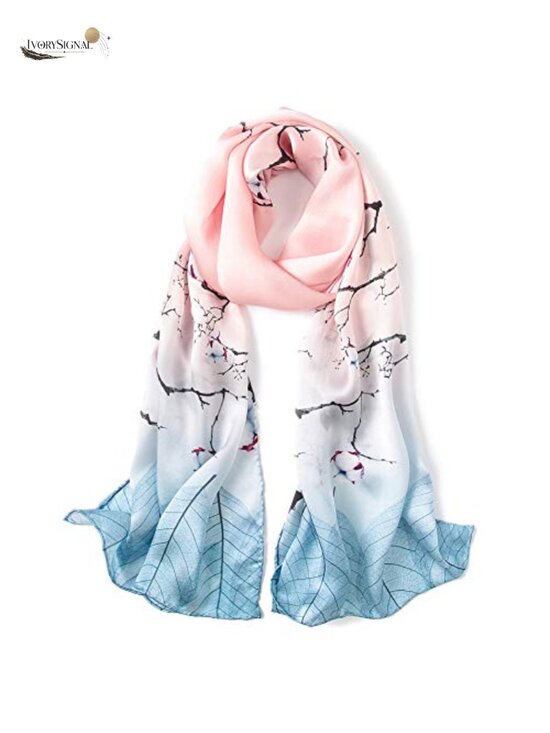 Accessories - 100% Pure Silk Long Scarf Oblong Shawl Women Large Wrap